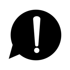 exclamation - caution icon vector design template. eps 10