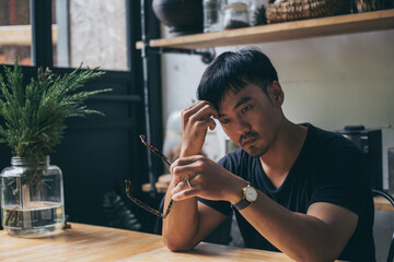 sad serious illness man.depressed emotion panic attacks alone sick people fear stressfulccrying.stop abusing domestic violence,help person with health anxiety,thinking bad frustrated exhausted