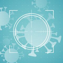 covid 19 illustration