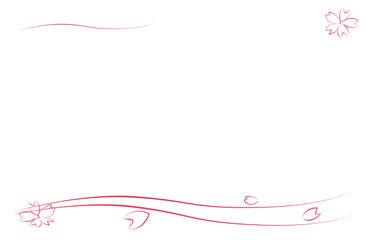 桜のグラフィック