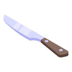 Hike knife icon. Isometric of Hike knife vector icon for web design isolated on white background