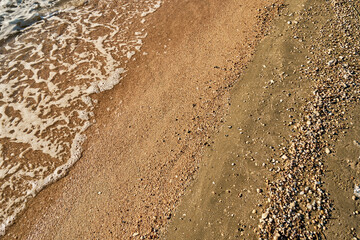 Fototapeta na wymiar Image of a sandy beach.