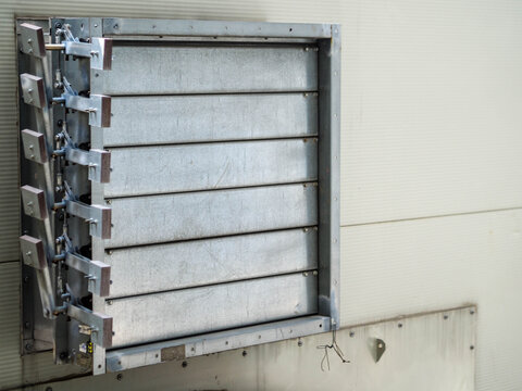 Air inlet filter of gas turbine generator systems in power plant.