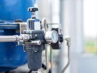 Regulator of control valve in power plant.