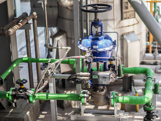 Control valve for control flow and pressure of process condition such water, steam and gas which...