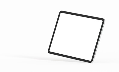  tablet, isolated on 3d background white ipad tablet pc