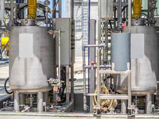 Chemical dosing for feed to HRSG boiler for keep quality of steam in drum before admit steam to steam turbine generator systems in Combined-Cycle Co-Generation Power Plant.