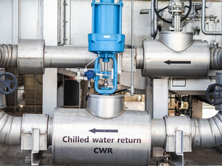 Control valve for control flow and pressure of process condition such water, steam and gas which popular apply to install in industrial, power plant, oil and gas with closed up.