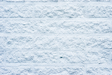 White stone brick wall pattern background