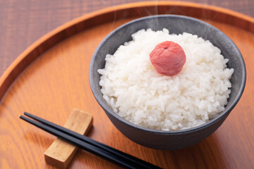 梅干しとご飯
