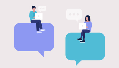  speech bubbles