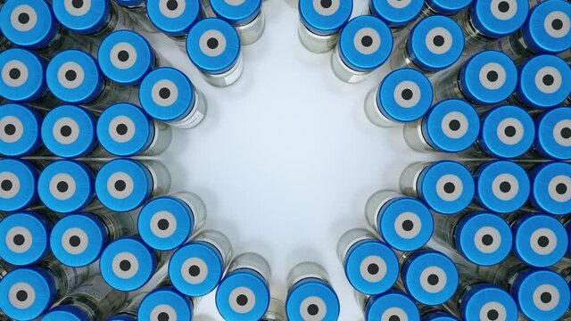 Vaccine Top View For Logo Reveal