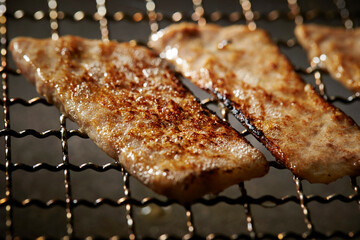 Grilled tuna, grilled tuna sashimi, 