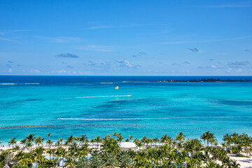 Tropical Landscape in the Bahamas