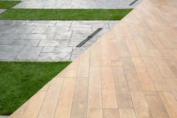 walkway in the garden