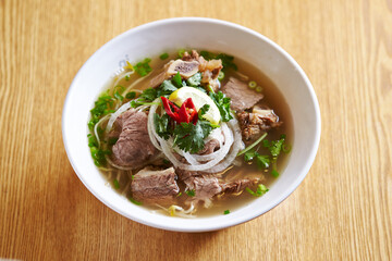Pho noodle, Vietnamese rice noodle 