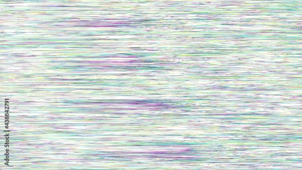 Aufkleber looping video interference footage. imitation of a datamoshing video.
