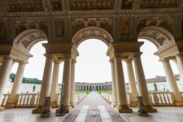 mantua medieval city historic center and renaissance palaces court of gonzaga