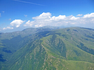 Naklejka premium Mountains above Sopot in Bulgaria
