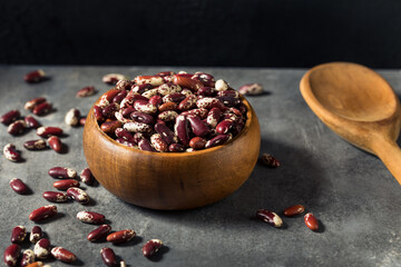 Raw Red Organic Cattle Kidney Beans