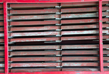 red horizontal lines construction texture wood material