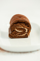 Chocolate Swiss roll