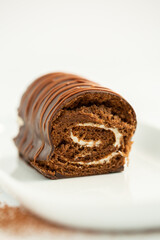 Chocolate Swiss roll