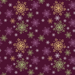 seamless pattern with floral