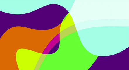 colorful background with wave