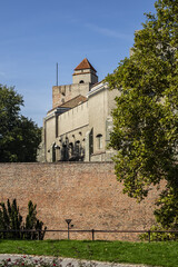 Belgrade fortress located on a hill overlooking confluence of Sava River into Danube. Romans first...