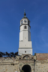 Belgrade fortress located on a hill overlooking confluence of Sava River into Danube. Romans first...