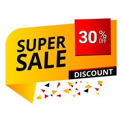 Special offer discount label. sale percentage. Offer icon, Percentage off vector.