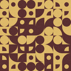 Abstract Geometric Pattern generative computational art illustration