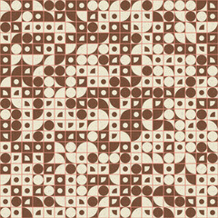 Obraz premium Abstract Geometric Pattern generative computational art illustration