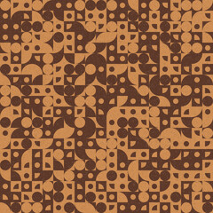 Abstract Geometric Pattern generative computational art illustration