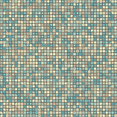 Abstract Geometric Pattern generative computational art illustration