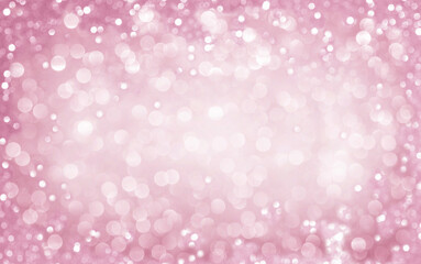 Pink background with bokeh