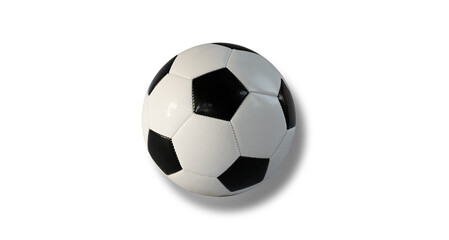A soccer ball isolated