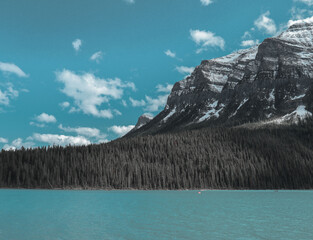 lake in the mountains