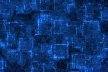 creative cute blue hi-tech optic wire light digitally made background illustration