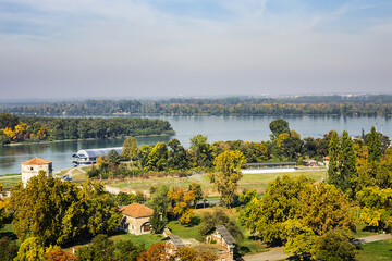 Kalemegdan Park (Kalemegdan) - Belgrade’s central park on a hill overlooking the Sava and Danube...