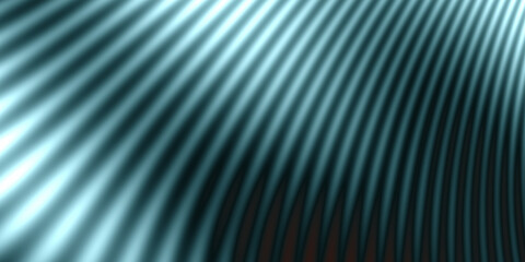 3D render with geometric abstract form, blue background, 3D illustration, 3D rendering © AnaMaria