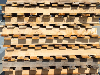 wooden pallets