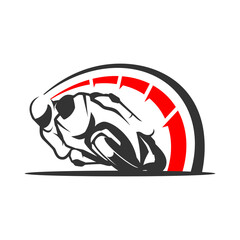 motorsport vector illustration