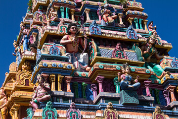 Temple in Mauritius Island
