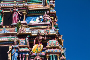 Temple in Mauritius Island