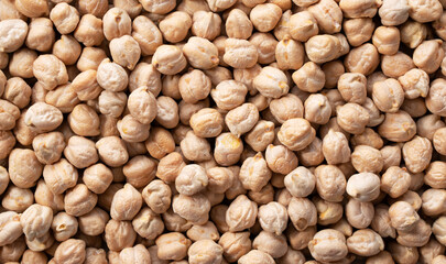 Chickpeas spread over the entire screen.