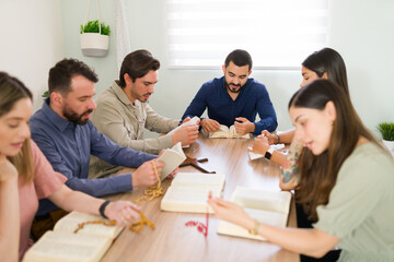 Catholic women and men on a study group