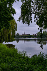 Fototapeta na wymiar Stadtsee in Stendal