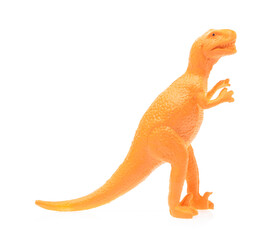toy small dinosaur isolated on white background © cloud7days